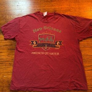 New Orleans French quarter vintage shirt size xl